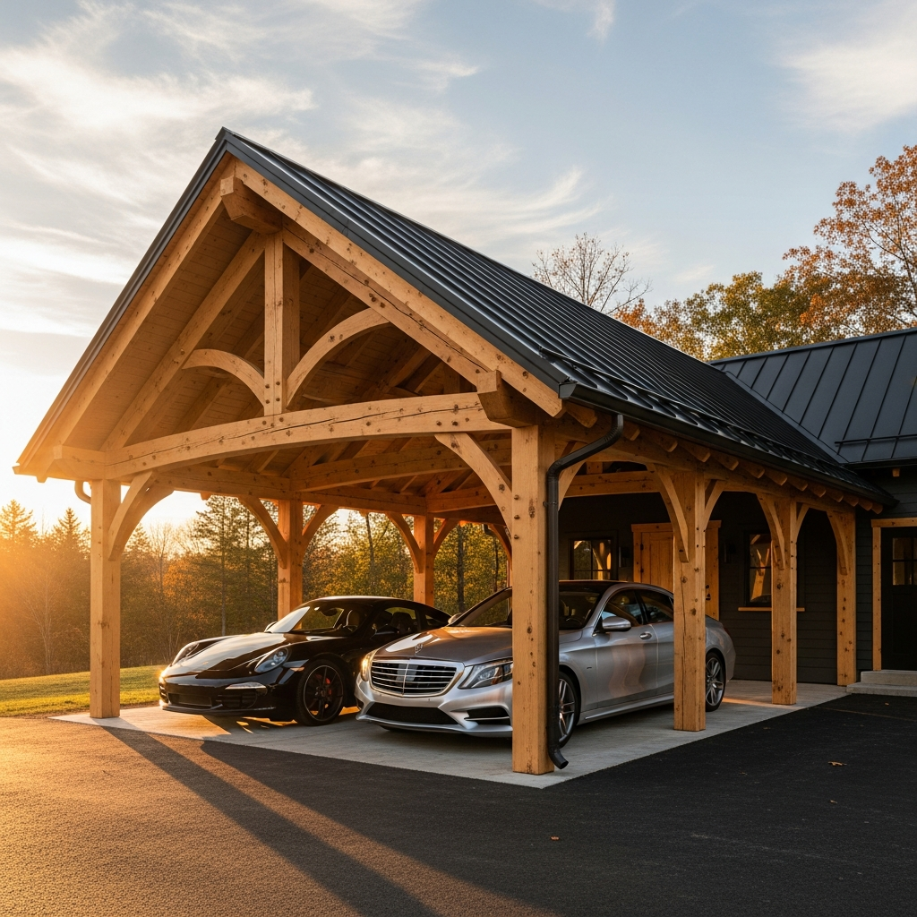 Luxury Timber Carports